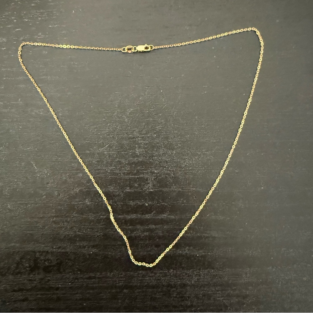 Elegant 14k ROSE Gold Chain Necklace